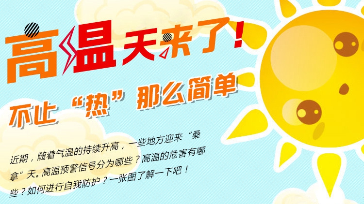 高溫天氣來了！不止“熱”那么簡單