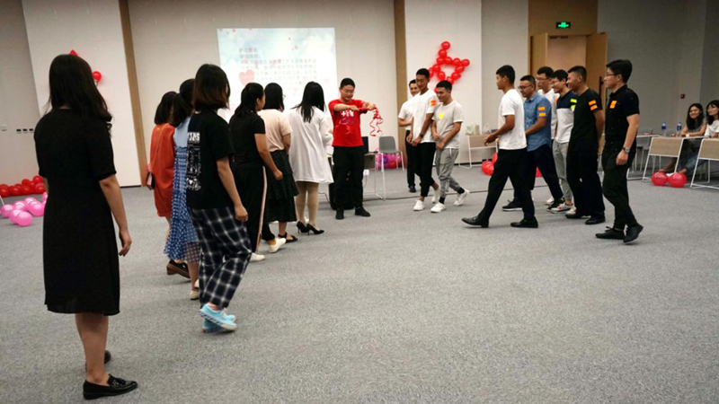 雄安新區綜合執法局、土地儲備中心聯合舉辦七夕青年聯誼會