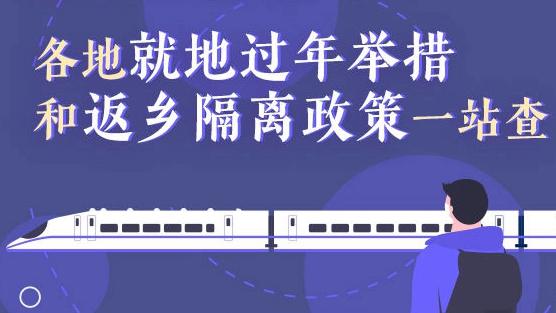 查詢工具來了！各地就地過年舉措和返鄉隔離政策一站查