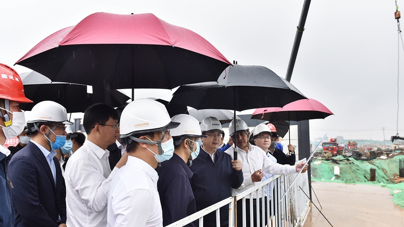 張國華調研昝崗片區、雄東片區建設工作