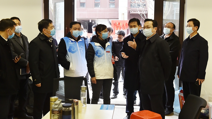 張國華調研檢查容東安置房交付點工作