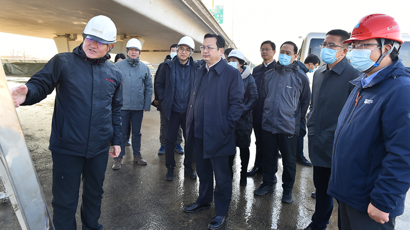 張國華調研雄安新區交通路網和重點項目建設工作