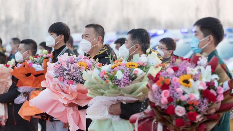 平安凱旋！雄安新區(qū)40名支援深澤縣醫(yī)務(wù)人員回家了