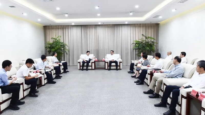 張國華與國務院辦公廳電子政務辦一行舉行工作座談