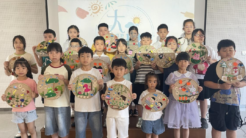 “雙爭”進行時丨愛景社區文化站開展“炎炎大暑，萬物并行”二十四節氣手工制作活動