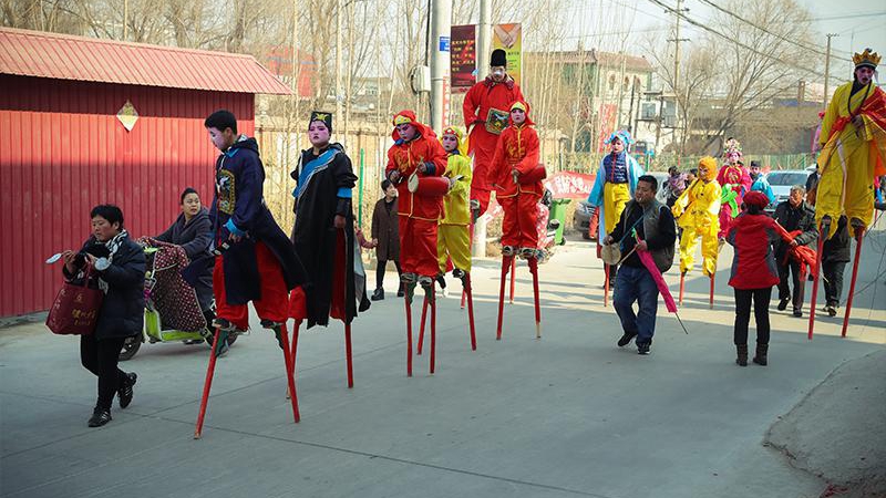 《走進(jìn)雄安》之“過(guò)新年，趙北口民間花會(huì)齊上陣”