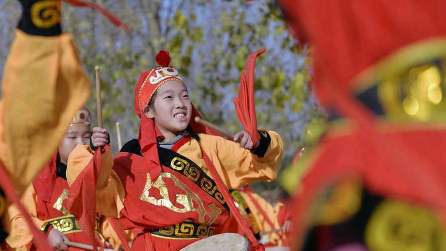 河北邢臺：非遺進(jìn)校園 傳承傳統(tǒng)文化